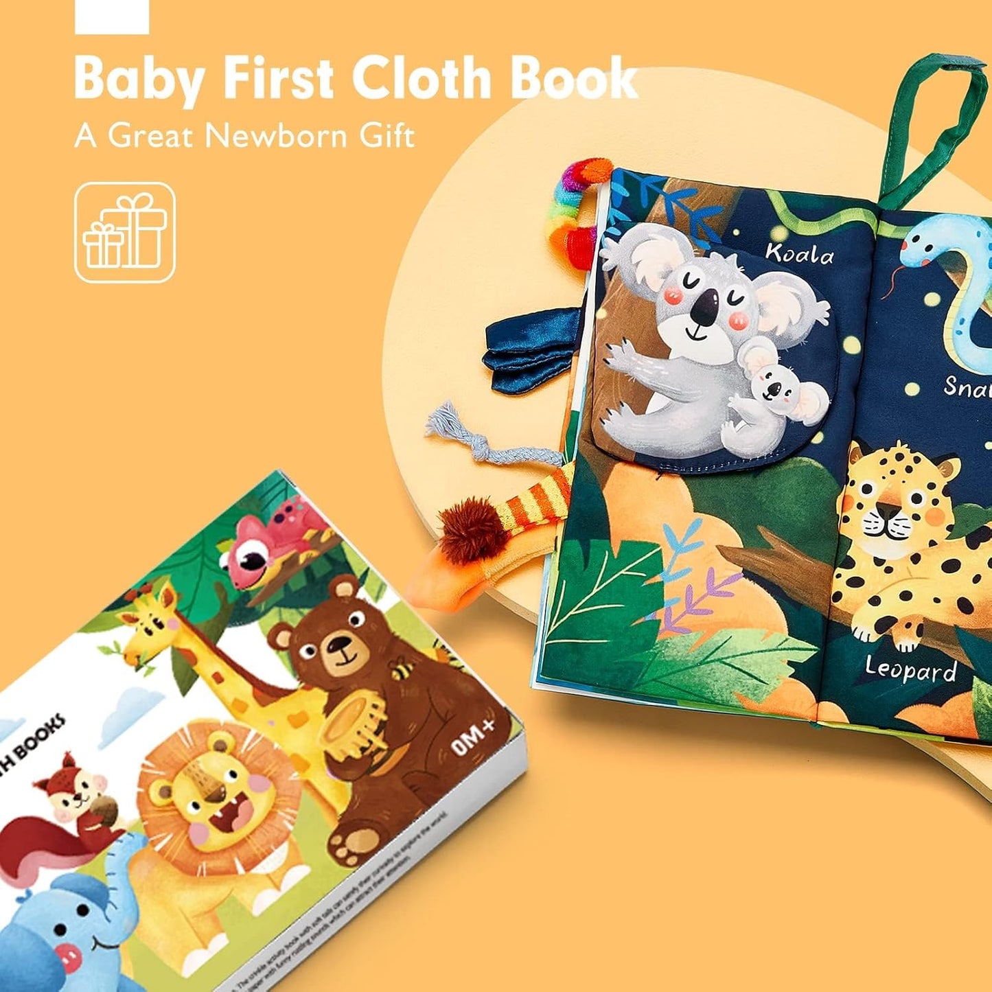 hahaland Babybücher 0-6 Monate, Zeit für den Säuglingsbauch