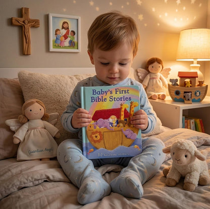 Baby's First Bible Stories, gepolstertes Pappbuch