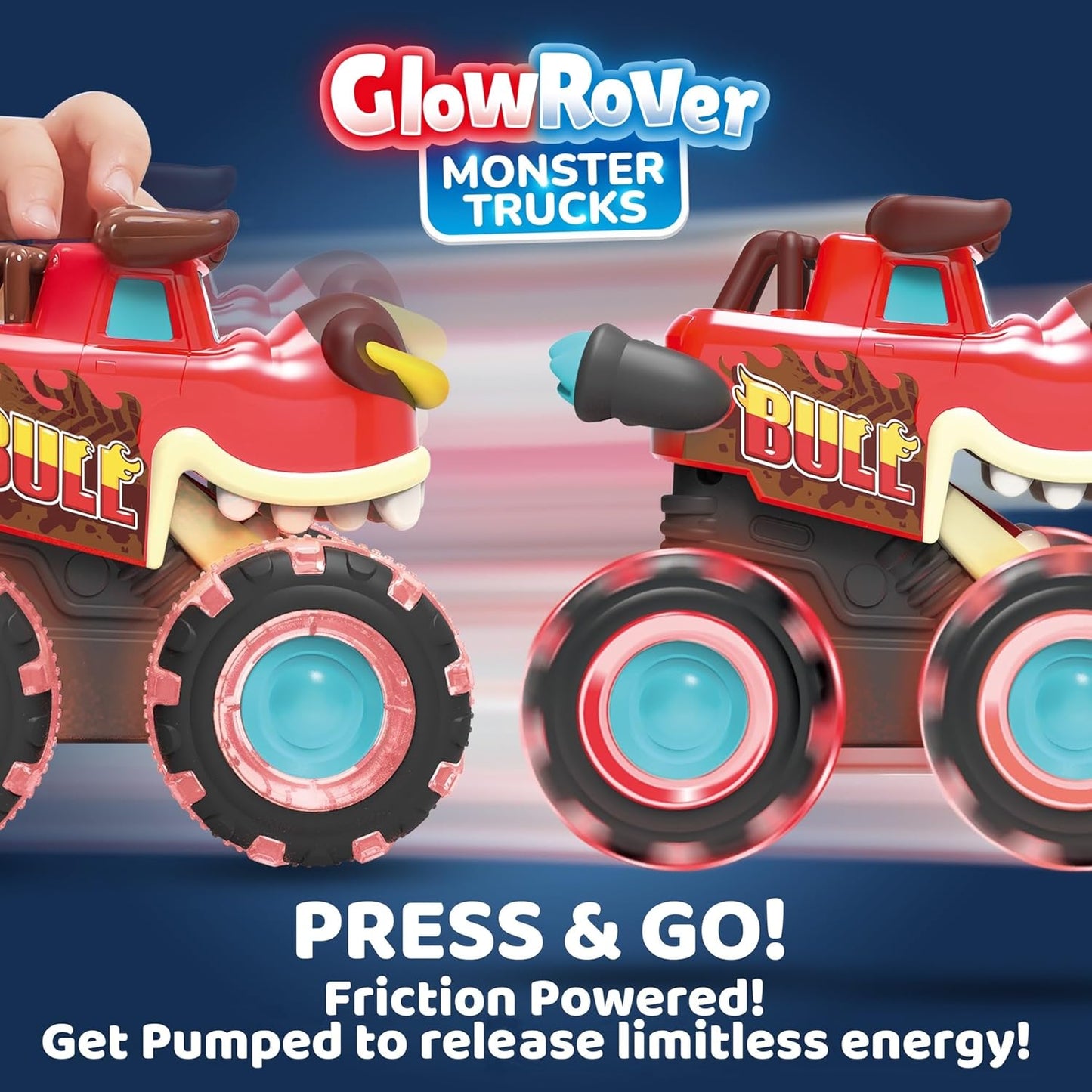 JOYIN 3-pack monstertruckspeelgoed
