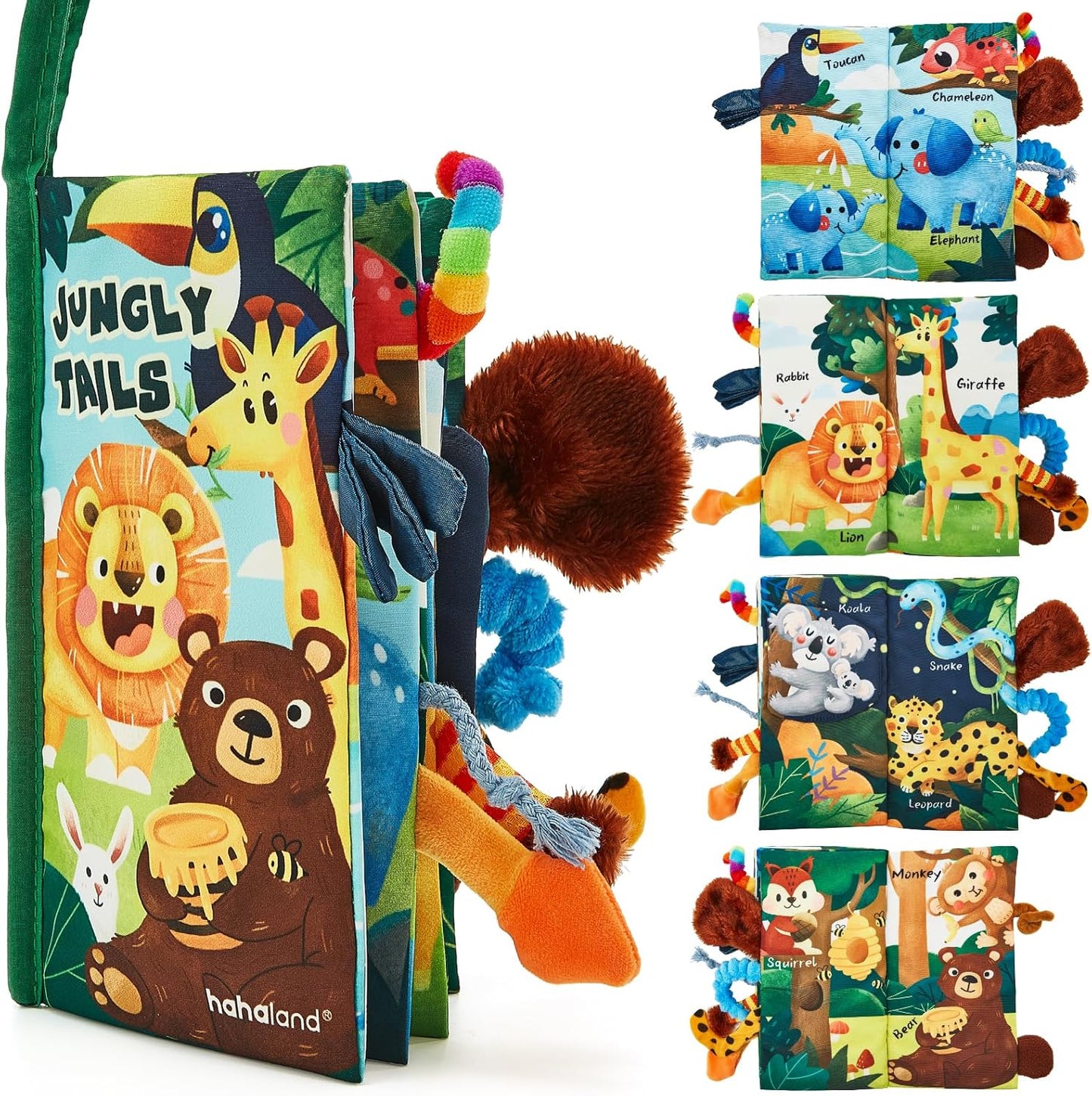 hahaland Babybücher 0-6 Monate, Zeit für den Säuglingsbauch